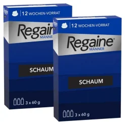 Regaine Männer Schaum 5%, 2x3x60 ml