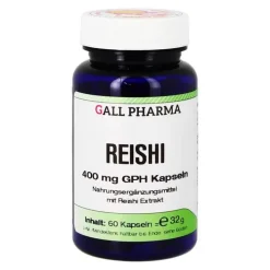 Hecht Pharma Reishi 400 mg GPH Kapseln, 60 St> Vitalpilze