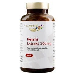 Vitaworld Reishi Extrakt 500 mg Kapseln, 100 St> Reishi|Vitalpilze