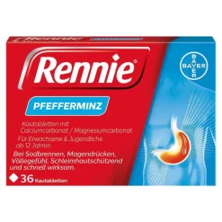 Rennie Kautabletten, 36 St> Sodbrennen Medikamente|Magentabletten