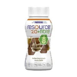Resource 2.0 + fibre Kaffee, 4X200 ml> Trinknahrung