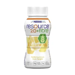 Resource 2.0 + fibre Vanille, 4X200 ml> Trinknahrung