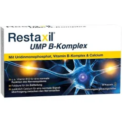 Restaxil Ump B-Komplex Kapseln, 30 St> Vitamin B Komplex|Hirnleistung & Nerven