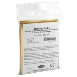 Frank Rettungsdecke Kfz gold / silbe, 1 St> Rettungsdecken