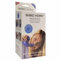 Rhino Horn Nasendusche blau, 1 St> Nasendusche