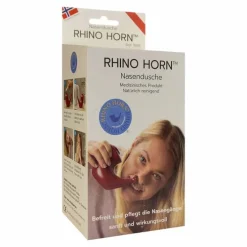 Rhino Horn Nasendusche rot, 1 St> Nasendusche