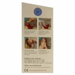 Rhino Horn Nasendusche rot, 1 St> Nasendusche