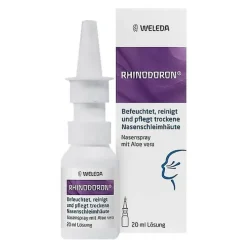 Weleda Rhinodoron Nasenspray mit Aloe Vera, 20 ml>Kinder Für Unterwegs|Nasenspray Kinder