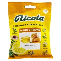 Ricola mit Zucker Beutel Echinacea Honig Zitrone Bonbons, 75 g