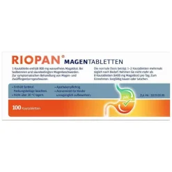 Riopan Magen Tabletten Kautabletten, 100 St> Sodbrennen Medikamente|Magentabletten