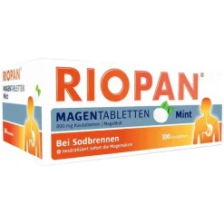 Riopan Magen Tabletten Mint 800 mg Kautabletten, 100 St> Sodbrennen Medikamente