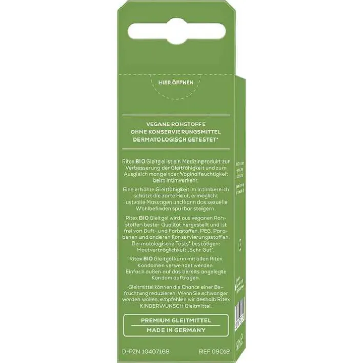Ritex BIO Gleitgel, 50 ml> Gleitmittel