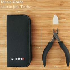 Robbx Nagelzange - Kopfschneider für starke Nägel, 1 St