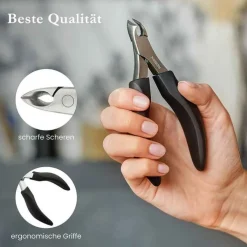 Robbx Nagelzange - Kopfschneider für starke Nägel, 1 St