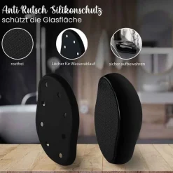 Robbx Nano-Glas Hornhautentferner schwarz, 1 St