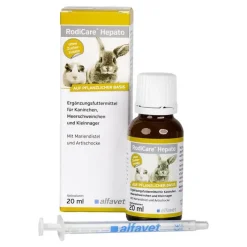 Rodicare Hepato für Kaninchen, Kleinnager und Meerschweinchen, 20 ml> Nager