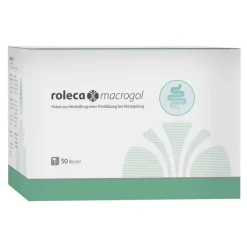 Roleca ® macrogol Pulver zur Herstellung einer Lösung bei Verstopfung, 50 St> Abführmittel