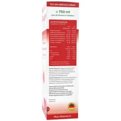 Rosaxan Saft plus Vitamin D-Tabletten, 750 ml