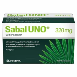 Sabaluno Sabal UNO® 320mg Weichkapseln, 120 St> Prostata Medikamente