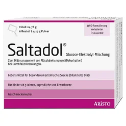 Saltadol Elektrolyt Pulver zur Her.e.Lösung zum Einnehmen, 6 St
