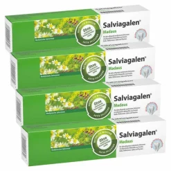 Salviagalen med. Zahncreme Madaus, 4x75 ml