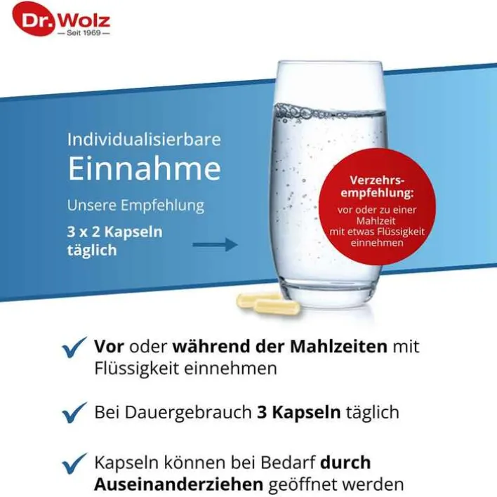 Dr. Wolz Sanuzella D Zellulose Kapsel, 60 St> Bakterienkulturen