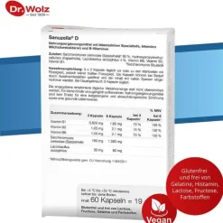 Dr. Wolz Sanuzella D Zellulose Kapsel, 60 St><noscript><img width=