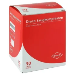 Draco Saugkompressen unsteril 10x1, 30 St> Sterile Kompressen