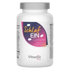 Feelgood Schlafein Complex mit Melatonin Kapseln, 60 St> Melatonin Tabletten