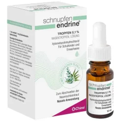 schnupfen endrine® Tropfen 0,1%, 10 ml
