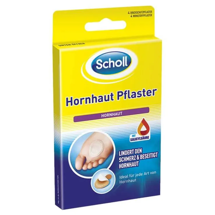 Scholl Hornhaut Pflaster, 4 St