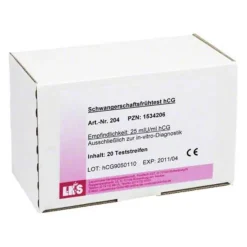 Schwangerschaftsfrühtest Urin Hcg Teststreifen, 20 St