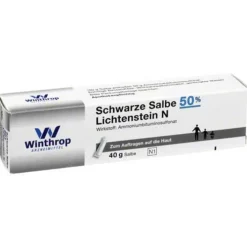 Winthrop Schwarze Salbe 50% Lichtenst, 40 g> Arzneimittel Gegen Ekzeme & Entzündungen