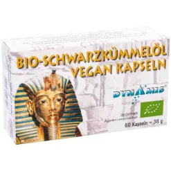 Schwarzkümmel Bio Vegan Kapseln, 60 St> Schwarzkümmelöl|Sonstige Bio Produkte
