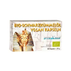 Schwarzkümmel Bio Vegan Kapseln, 180 St