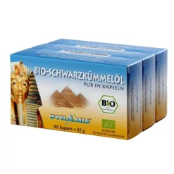 Dynamis Schwarzkümmel Ägypt pur Kapseln, 180 St> Schwarzkümmelöl|Essentielle Fettsäuren