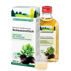 Schwarzrettich Saft Schoenenberger, 200 ml