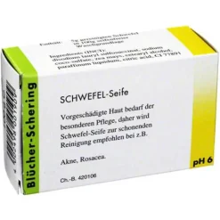 Schwefel Seife Blücher Schering, 100 g