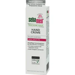 Sebamed Trockene Haut Parfumfrei Handcreme Urea 5%, 75 ml