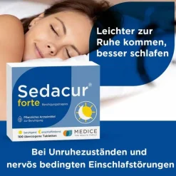 Sedacur® forte Beruhigungsdragees, 100 St