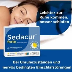 Sedacur® forte Beruhigungsdragees, 60 St