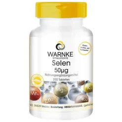 Selen 50 µg Tabletten, 250 St