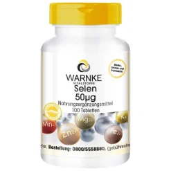 Selen 50 µg Tabletten, 100 St