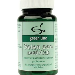 Green line Nutritheke Selen 200 natürlich Kapseln, 90 St> Selen