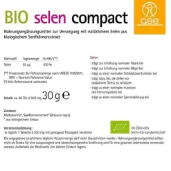 GSE Selen Compact Bio Tabletten, 60 St><noscript><img width=