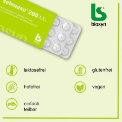 Biosyn Selenase 200 XXL Tabletten, 90 St><noscript><img width=