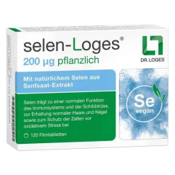 Dr. Loges Selen-Loges 200 µg pflanzlich Filmtabletten, 120 St> Selen