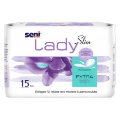 Seni ® Lady Slim Inkontinenzeinlage extra, 15 St> Ein- & Vorlagen