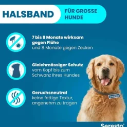 Seresto Halsband für große Hunde über 8 kg, 1 St