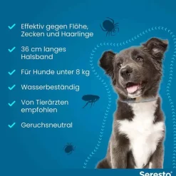 Seresto® Halsband für kleine Hunde bis 8 kg, 1 St
